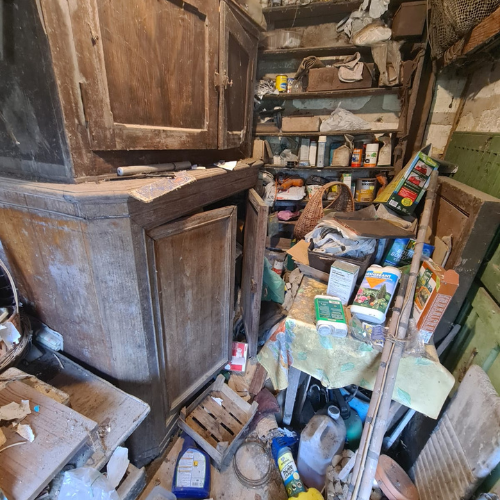 Débarras de cave voûtée et désencombrement